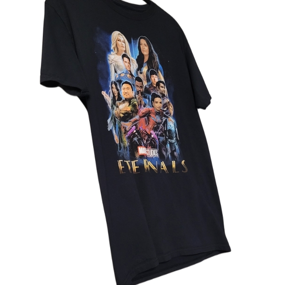 Marvels Eternals T-Shirt Size Medium Black - Picture 2 of 6